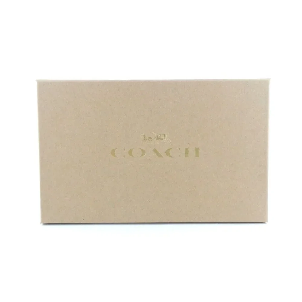Coach Boxed Bear Snowflake Corner Zip Wristlet‎ NWT CE891